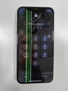 iPhoneX　修理前（前面）