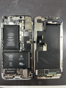 iPhoneX　画面の取り出し