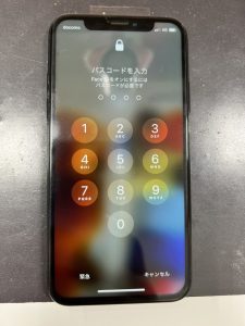 iPhoneX/画面交換修理後