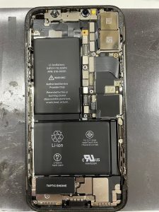 iPhoneX バッテリー交換 電池