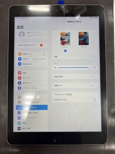 iPad第5世代画面交換修理後