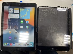 iPad第5世代画面の比較