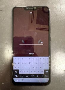 ZenFone5Z 画面割れ 画面交換修理 スマホスピタル熊本下通店