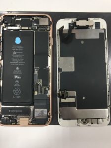 iPhone8 バッテリー交換修理 スマホスピタル熊本下通店