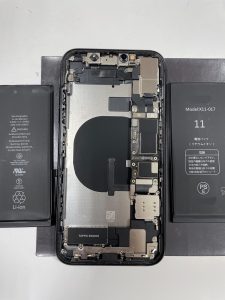 iPhone11 バッテリー交換 最大容量