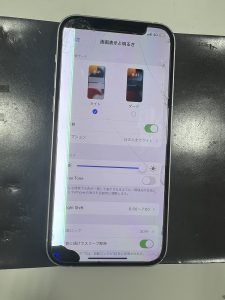 iPhone12　画面交換修理前