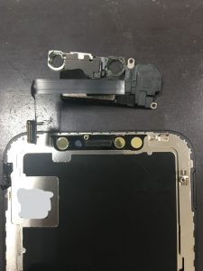 iPhoneX　画面交換修理　スマホスピタル熊本下通店