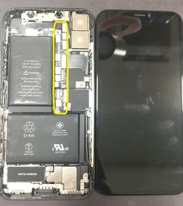 iPhoneX iPhone修理 画面交換修理 バッテリー交換修理 減り スマホスピタル熊本下通店