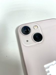 iPhone13mini カメラレンズ ガラス割れ スマホスピタル熊本下通店