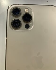 iPhone12Pro, カメラレンズ交換, iPhone修理前, スマホスピタル熊本下通店