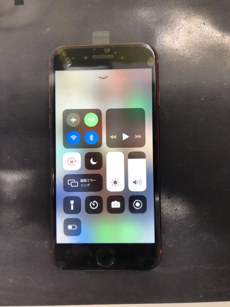 液晶不良 iPhone 8 スマホスピタル鹿児島店