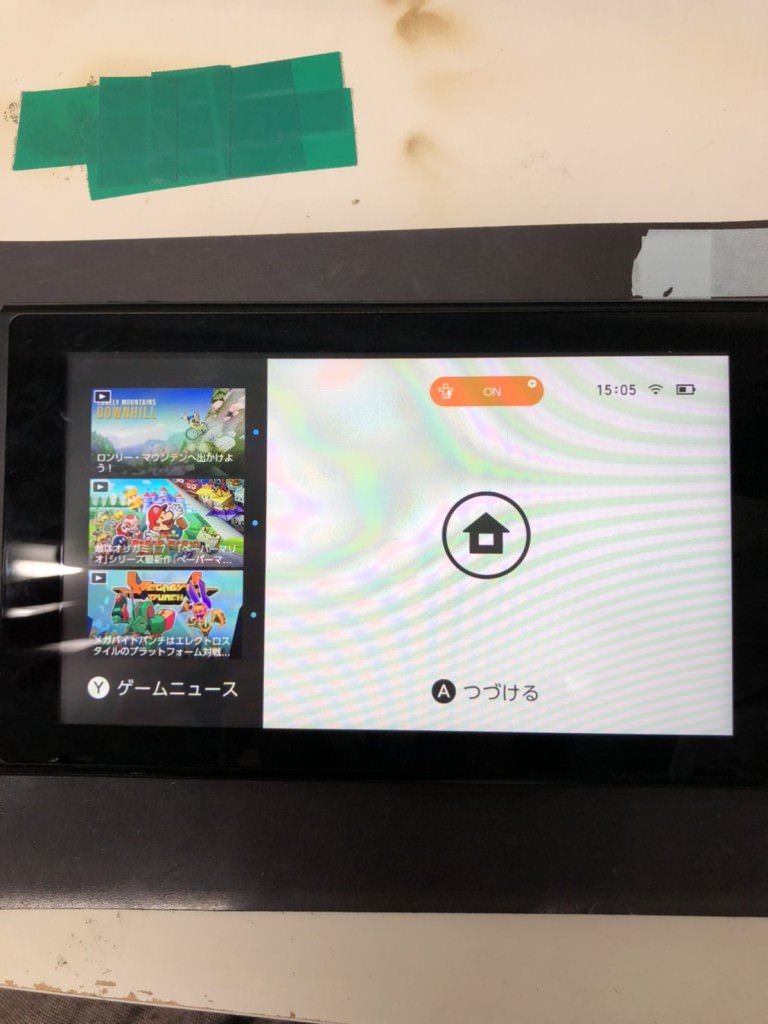 Switch　水没復旧　　スマホスピタル鹿児島店　after