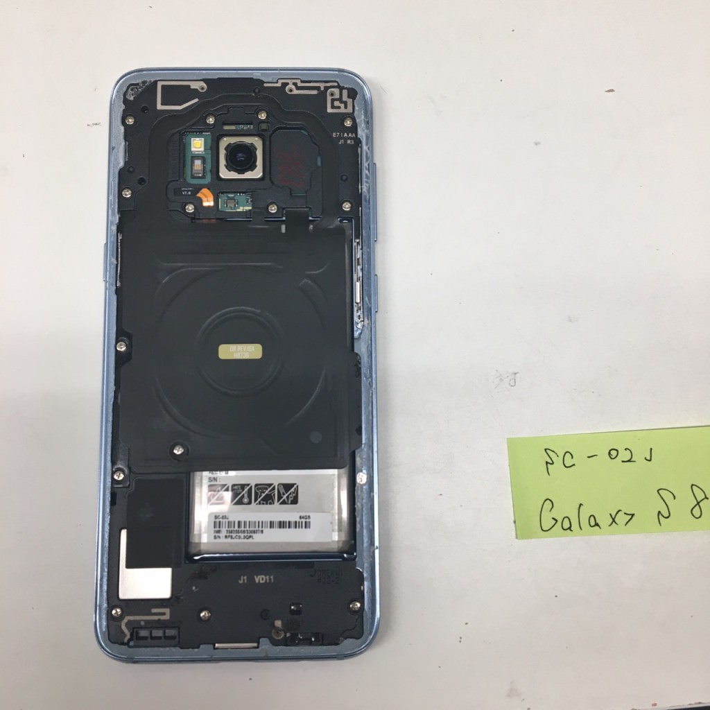 galaxy s8 画面交換 スマホスピタル鹿児島店 過程