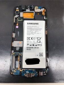 Galaxy S6 edge バッテリー交換　スマホスピタル鹿児島店