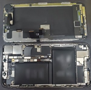 iPhoneX 画面交換 バッテリー交換 スマホスピタル鹿児島店