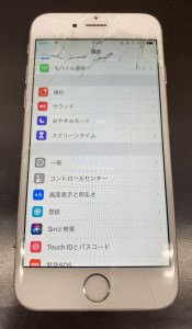 iPhone6 画面交換 スマホスピタル鹿児島店