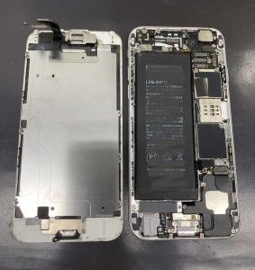 iPhone6 画面交換 スマホスピタル鹿児島店