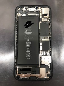 iPhoneXR ガラス交換修理 スマホスピタル鹿児島店