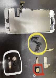 iPhone7 画面交換 スマホスピタル鹿児島店
