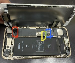 iPhone7 画面交換 スマホスピタル鹿児島店