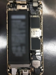iPhone6sバッテリー交換修理スマホスピタル鹿児島店