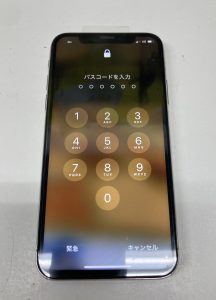 iPhoneX　画面交換修理　iPhone修理　スマホスピタル鹿児島店