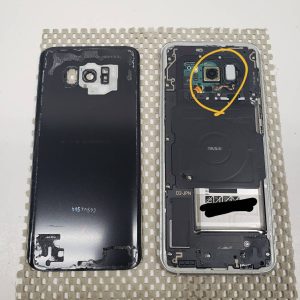 GalaxyS8+ バッテリー交換修理　スマホスピタル鹿児島店　修理2