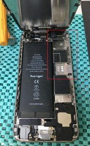 スマホスピタル鹿児島 iPhone6 バッテリー交換