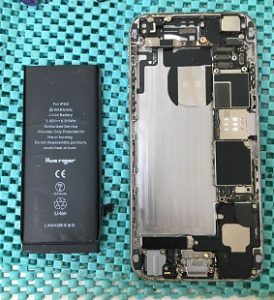 スマホスピタル鹿児島 iPhone6 バッテリー交換