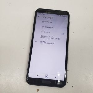 AQUOS sense2 画面修理　スマホスピタル鹿児島店　5