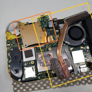 SwitchLite　液晶交換修理3