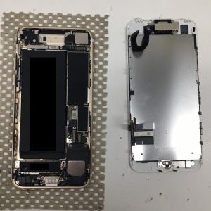 iPhone7バッテリー交換　スマホスピタル鹿児島店　即日修理