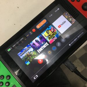 Switch　水没復旧修理　スマホスピタル鹿児島店　データはそのまま