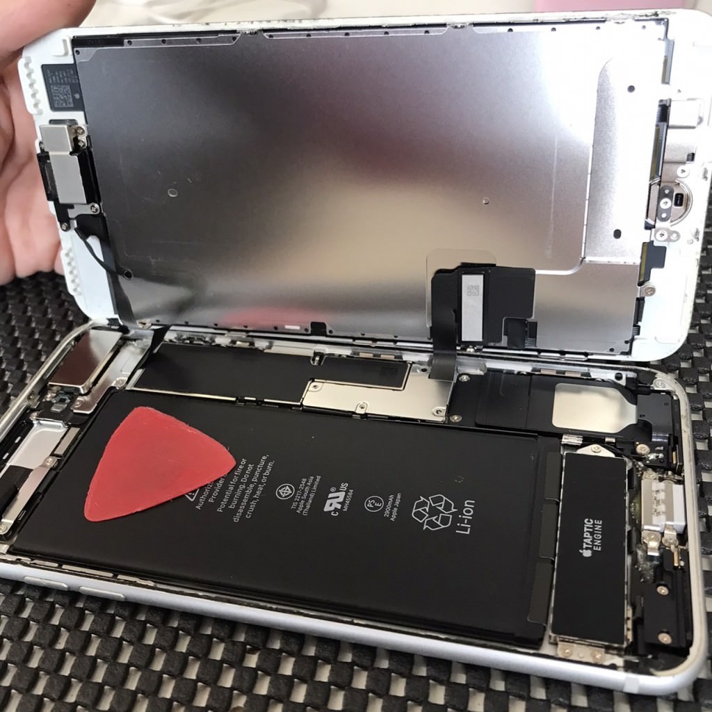 iPhone7plus 画面交換 スマホスピタル佐賀駅前店