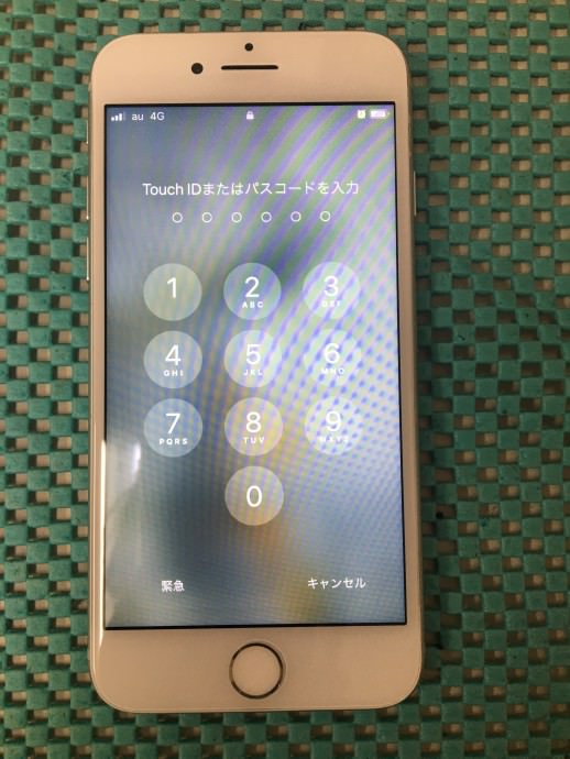 iPhone８画面交換修理後 スマホスピタル佐賀駅前店