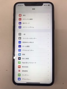 iPhone11ProMax　画面交換修理　スマホスピタル佐賀駅前店