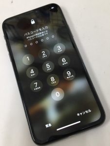 iPhoneX 画面交換修理後 スマホスピタル佐賀駅前店