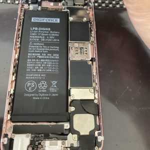 iPhone6s バッテリー交換修理展開画像 スマホスピタル佐賀駅前店