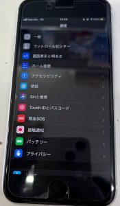 iPhoneSE2 バッテリー交換修理後 スマホスピタル佐賀駅前店