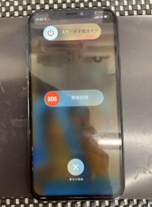 iPhoneX バッテリー交換修理 スマホスピタル佐賀駅前店