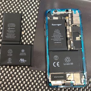 iPhoneX バッテリー交換修理作業中 スマホスピタル佐賀駅前店