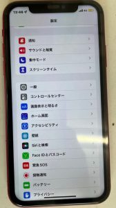 iPhone11 画面交換修理後 スマホスピタル佐賀駅前店