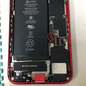 iPhone SE2 画面交換修理 展開時 スマホスピタル佐賀駅前店