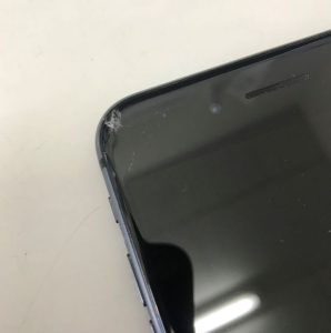 iPhone8Plus 画面交換修理前 スマホスピタル佐賀駅前店