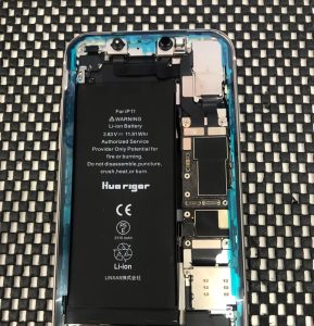 iPhone修理_防水シール_スマホスピタル佐賀_iPhone12バッテリー交換