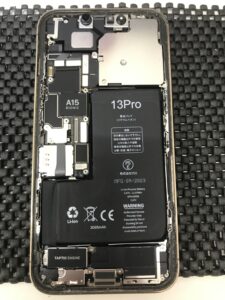 iPhone,13Pro 画面割れ＆表示不良, iPhone修理, 画面交換修理, スマホスピタル佐賀駅前店