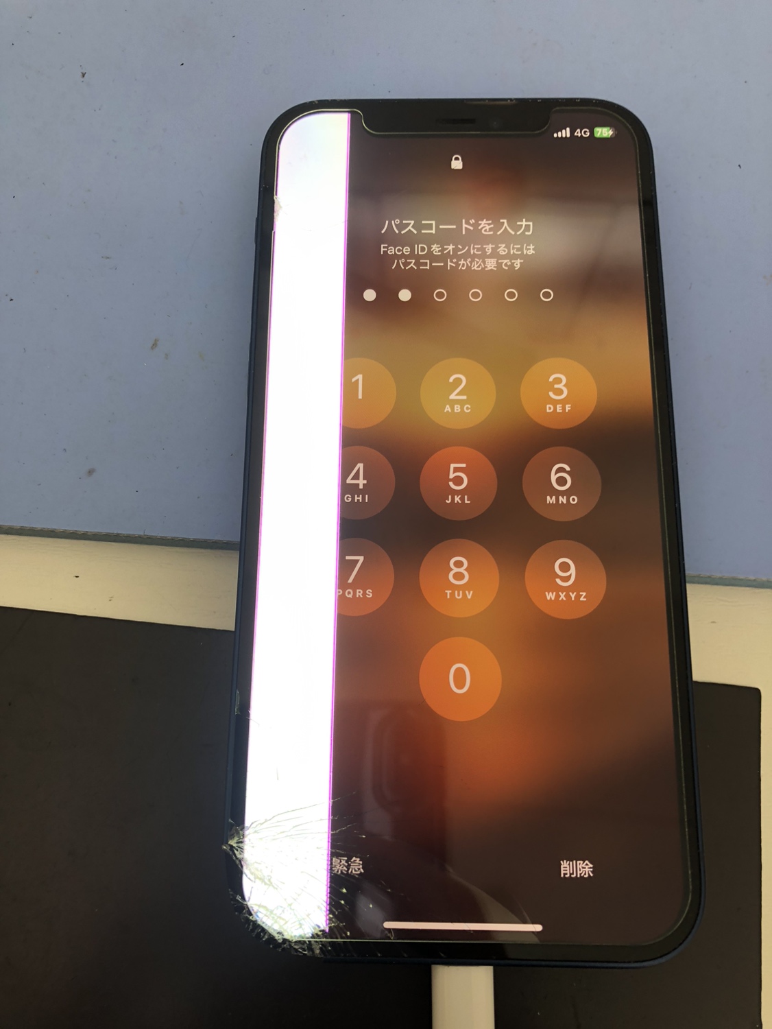 iPhone12 128GB 操作関連何も問題無 画面 裏面、カメラ部分ヒビ無 iPhone12 128GB 操作関連何も問題無 画面 裏面、カメラ部分ヒビ