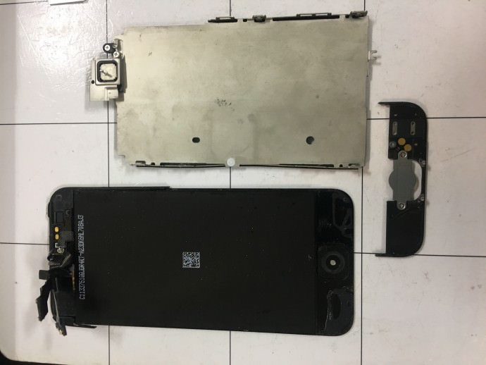 iPhone5 画面 分解