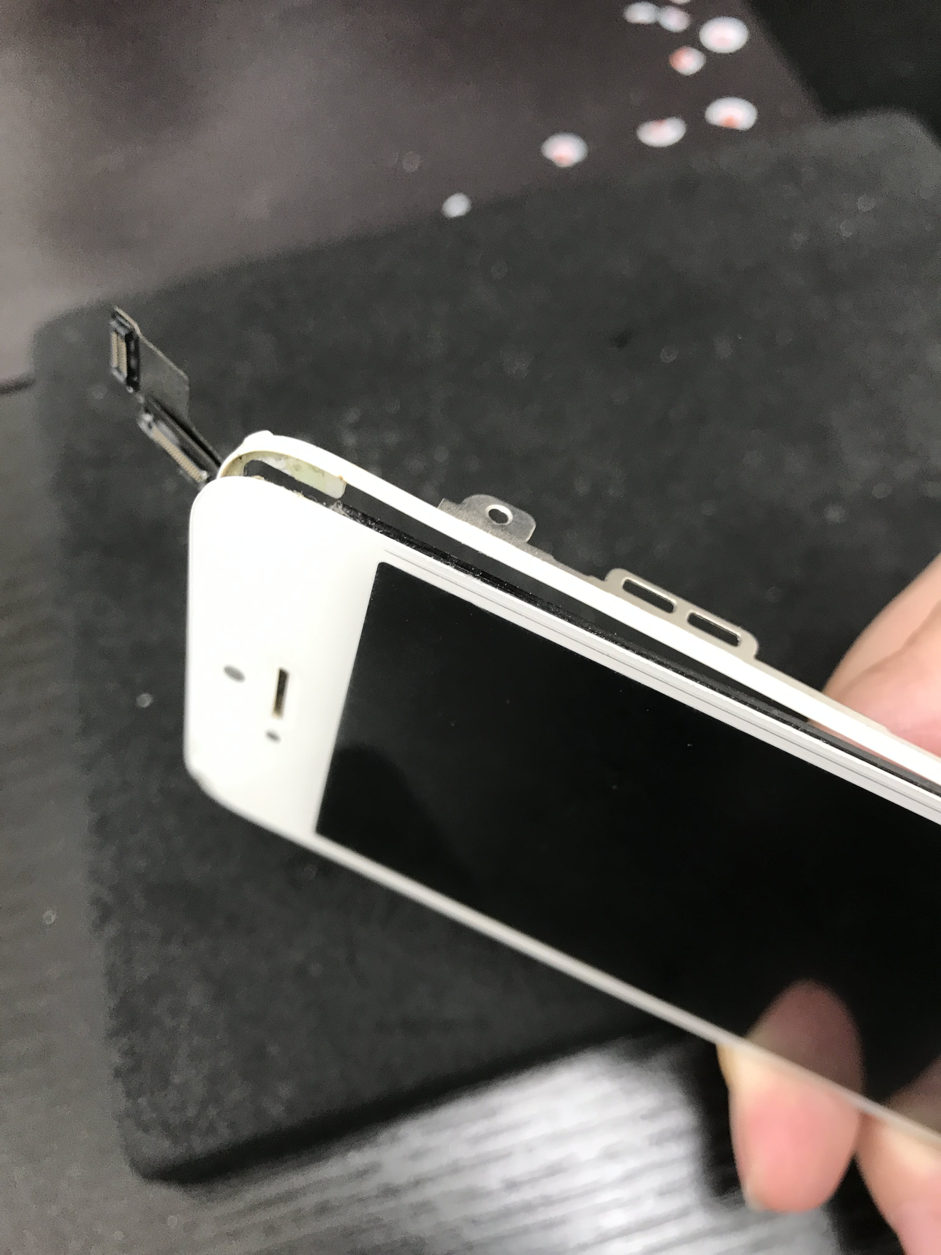 Iphone5s液晶不良 ベゼル剥がれ症状 北千住 スマホ 修理 スマホスピタル北千住