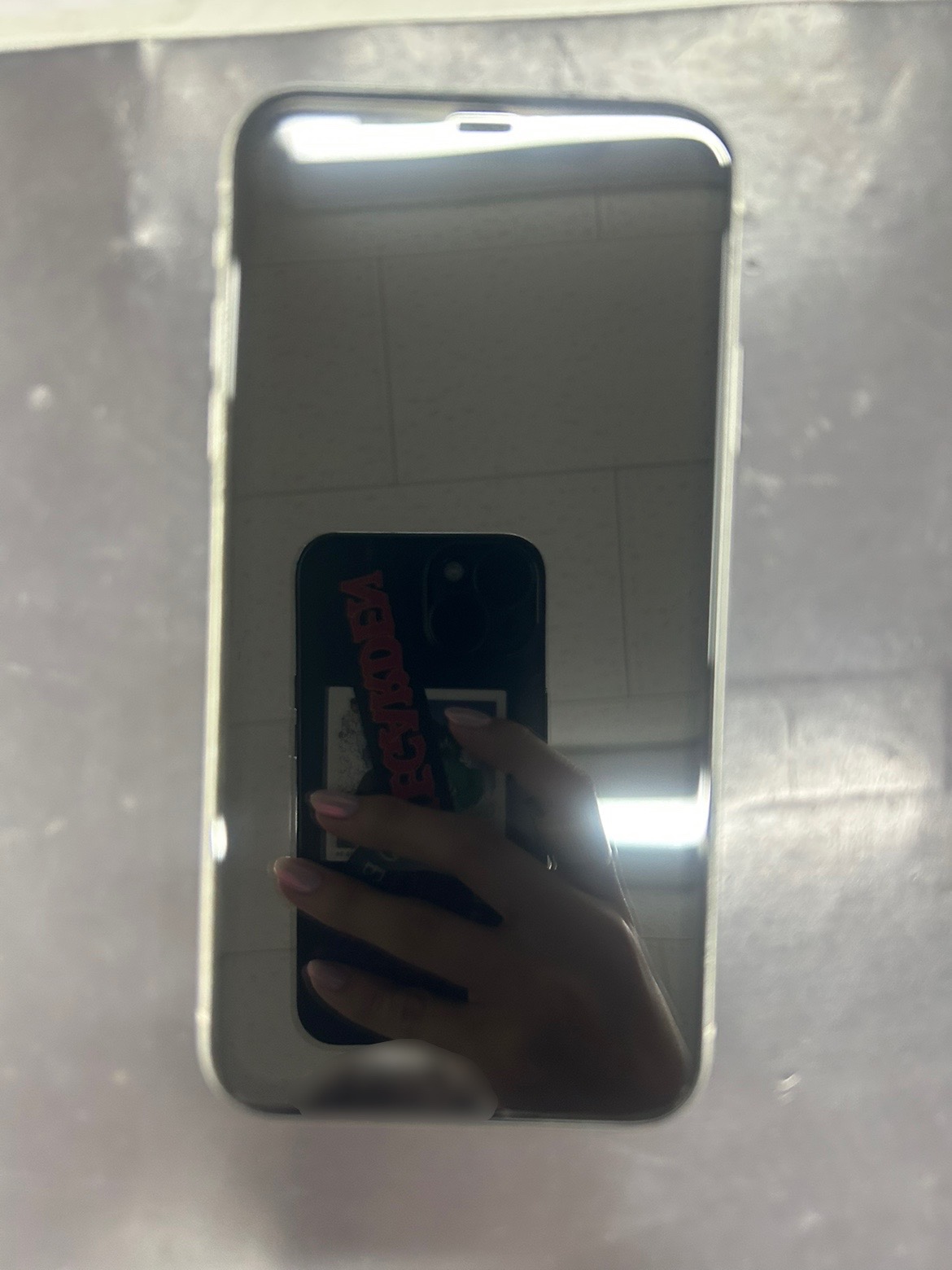 iPhoneXR　画面後